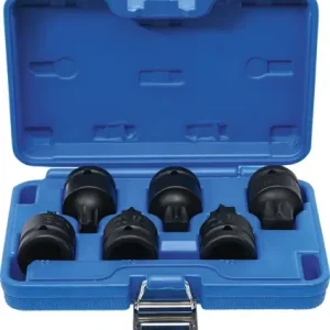 Zástrčné hlavice 3/4" Torx T55 ÷ T100 BGS105055 (Sada 6 dílů) (BGS105055) Zlevněný