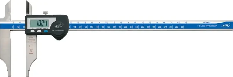 Akce Dílenské posuvné měřítko digitální měřicí hroty 300mm Helios Preisser 1330522
