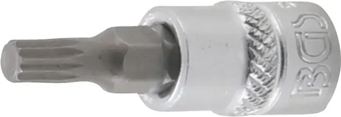 Značkový Zástrčná bitová hlavice 1/4" XZN M5 BGS105105-M5 (BGS105105-M5)