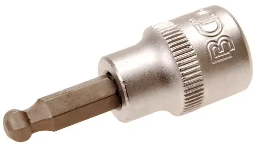Zástrčná bitová hlavice 3/8" inbus 6 mm s kulovou hlavou. BGS 5114 (BGS105114) Pouze Dnes