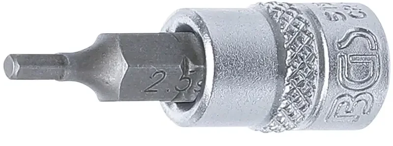 Zástrčná hlavice 1/4" inbus 2,5 mm BGS105154 (BGS105154) Odeslání Ihned