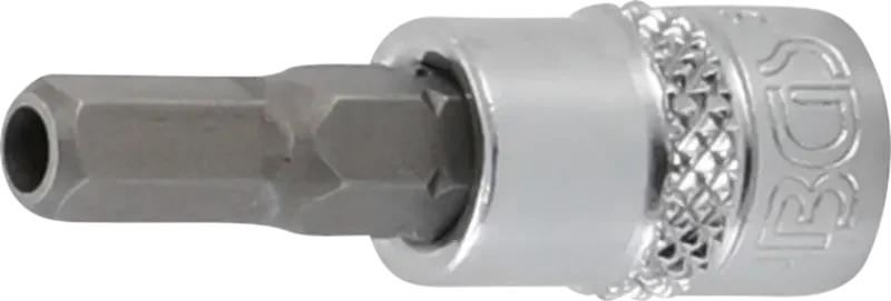 Zástrčná hlavice 1/4" inbus 5,5 mm BGS105156-5-5 s vrtáním (BGS105156-5-5) Bezpečná Platba