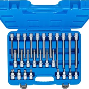 Zástrčné hlavice 1/2" XZN M5 ÷ M14 BGS105180 (Sada 26 dílů) (BGS105180) Jen Po Omezenou Doba