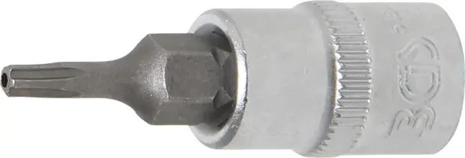 Zástrčná hlavice 1/4" T-profil (pro Torx plus) TS10, s otvorem. BGS 5184 (BGS105184-TS10) Ihned K Objednání