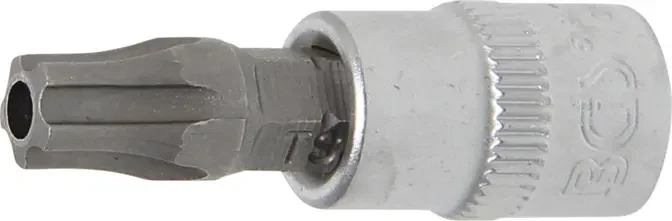 Zlevněný Zástrčná hlavice 1/4" T-profil (pro Torx plus) TS40, s otvorem. BGS 5184 (BGS105184-TS40)