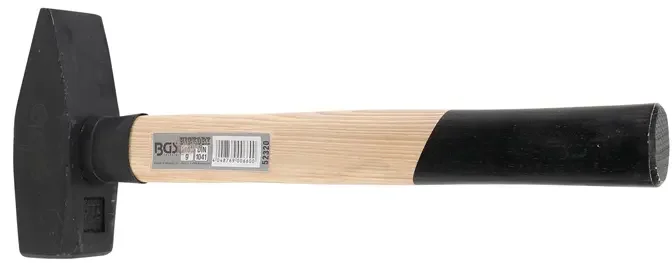 Zlevněný Zámečnické kladivo 2000 g BGS1052320, hickory rukojeť, TÜV-GS (BGS1052320)