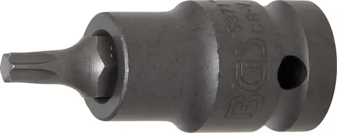 Akce Zástrčná hlavice 1/2" T-profil T30 x 53 mm BGS105371, tvrzená (BGS105371)