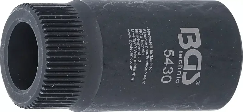 Zástrčná hlavice 1/2" pro demontáž předkomor injektorů BGS105430 Pro vozy Mercedes-Benz CDI (BGS105430) Omezená Nabídka