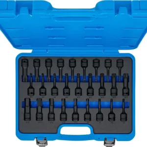 Akční Nabídka Zástrčné hlavice 1/2" Torx, XZN, Inbus BGS105484, úderové. Sada 26 dílů (BGS105484)