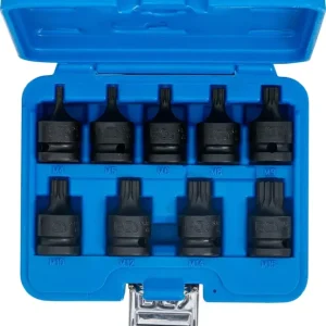 Zástrčné hlavice 1/2" XZN M4 ÷ M16 BGS105487, rázové (Sada 9 dílů) (BGS105487) Rychlé Dodání