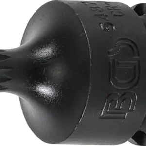 Zástrčná hlavice 1/2" vnitřní tisícihran (pro XZN) M8 BGS105487-M8 rázová (BGS105487-M8) Novinka