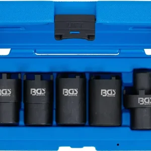 Zástrčné hlavice 1/2" na matice se zářezy BGS1067220 Pro vozy Mercedes-Benz (Sada 5 dílů) (BGS1067220) Originální