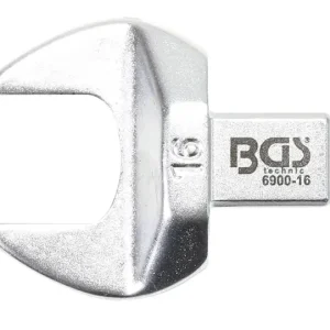 Značkový Nástavec mom. klíče - otevřený klíč 16 mm BGS106900-16 (upnutí 9 x 12 mm) (BGS106900-16)