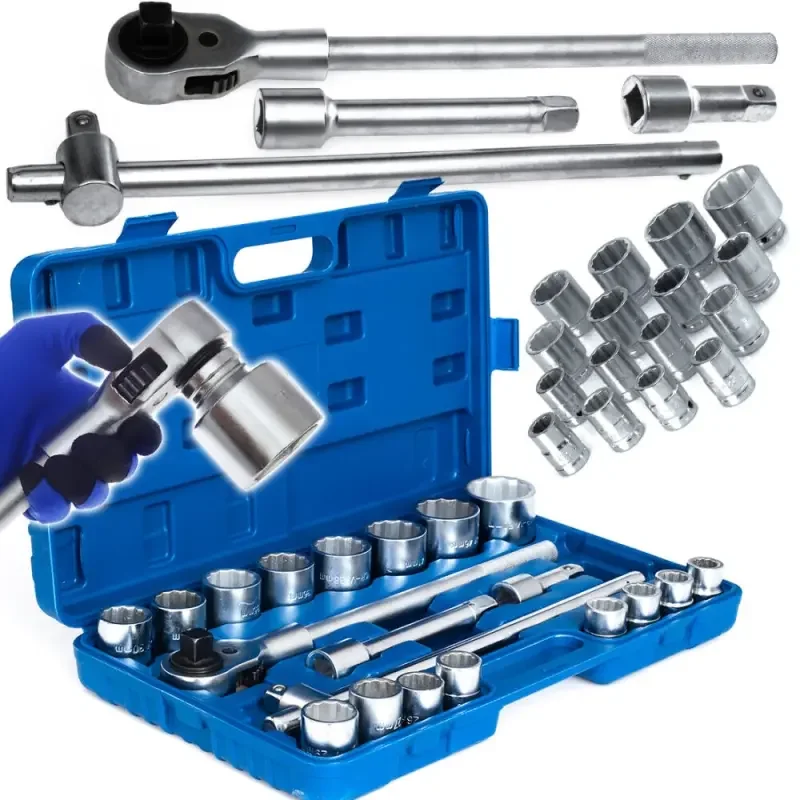 Aktuální Gola sada 3/4" 12hran 19 ÷ 50 mm TAGRED 206 (Sada 21 dílů) (TA206)