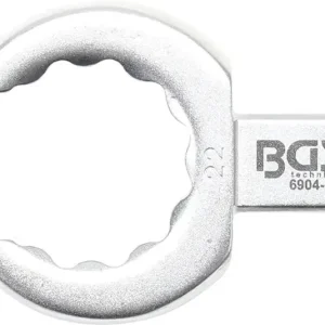 Zlevněný Otevřený očkový klíč 22 mm BGS106904-22 Nástrčný s upínáním 9 x 12 mm (BGS106904-22)