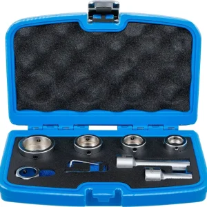 Adaptéry pro závitník BGS1070115 pro podpěrné čepy (Sada 7 dílů) (BGS1070115) Doprava Zdarma