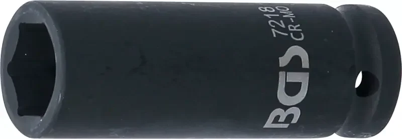 Zlevněný Nástrčná hlavice 1/2" 18 mm BGS107218, prodloužená, tvrzená, Pro Torque (BGS107218)