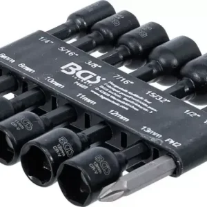 Aktuální Nástrčné hlavice 1/4" šestihran 6 ÷ 13 mm BGS1074423 (Sada 14 ks) (BGS1074423)