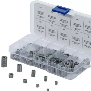 Závitové vložky pro opravu závitů BGS1074506 - nerezové (Sada 150 ks) (BGS1074506) Sleva