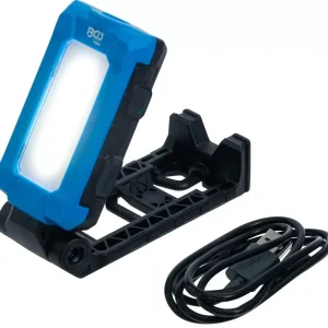 Aku pracovní lampa COB LED BGS1074600 - skládací (2,6 Ah) (BGS1074600) Cenová Bomba
