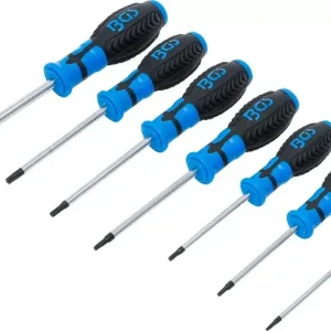 Akce Sada šroubováků T-profil (Torx) T10 ÷ T40 BGS107841 s vrtáním (7 dílů, CV-S2) (BGS107841)