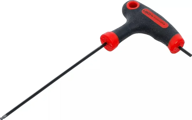 Zástrčný šestihranný klíč (inbus) Kraftmann 2 mm s T-rukojetí BGS107882-2 a boční čepelí (BGS107882-2) Sleva