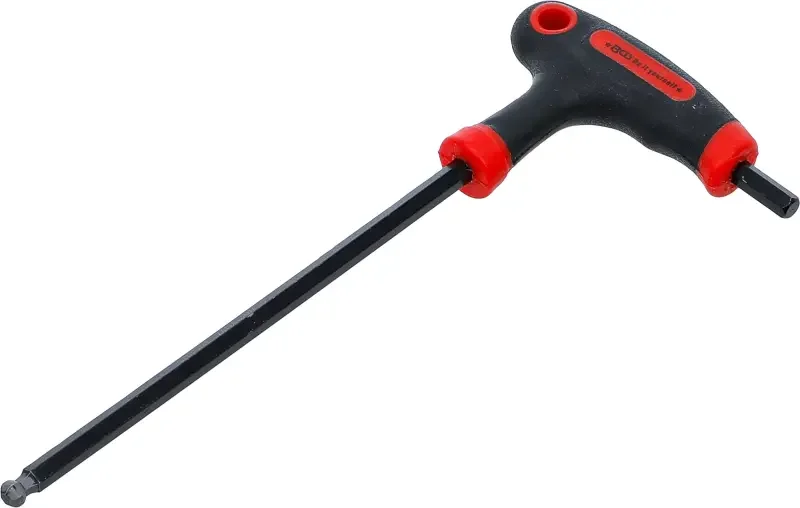 Zástrčný šestihranný klíč (inbus) Kraftmann 6 mm s T-rukojetí BGS107882-6 a boční čepelí (BGS107882-6) Odeslání Ihned