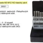Závitníky sada M3-M12 NO klasický závit Rychlé Dodání
