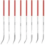 Zlevněný Sada pilníků jehlových diamantových 3 x 140 mm 10 ks 30 mm