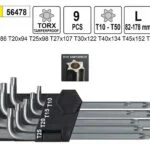 Akční Nabídka Klíče Torx zahnutéT10 – T50