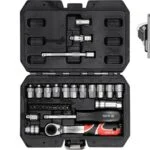 YATO Gola sada 1/4″ průchozí ráčna a ořechy 4,5-13mm 12hranné, 29ks Sezónní Sleva