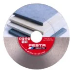 Aktuální FESTA INDUSTRY Kotouč diamantový řezný/brusný 125x1,5x22.2mm, celoobvodový, mokré řezání