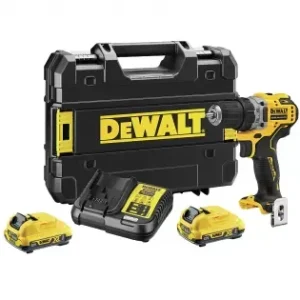 Aku vrtačka 12V 2x2,0 Ah DeWALT DCD701D2 Nová Kolekce