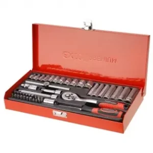 Dokud Zásoby Vydrží Hlavice nástrčné sada 45ks 1/4" CrV EXTOL PREMIUM 8818360