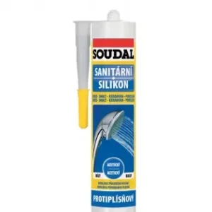Akce Silikon 300ml šedý SOUDAL sanitární