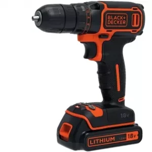 Aku vrtačka 18V 1,5Ah Black&Decker BDCDC18 Cenově Výhodný