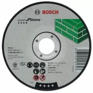 Akce Dělicí kotouč lomený na kámen Expert for Stone C 24 R BF, 115 mm, 22,23 mm, 2,5 mm Bosch 2608600004