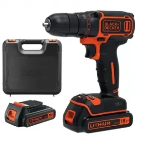 Jen Po Omezenou Doba Aku vrtačka 18V 2x1,5Ah Black&Decker BDCDC18KB