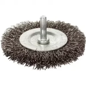 Kartáč okružní 100mm vlnitý drát S 0,3mm stopka 6mm EXTOL CRAFT 17055 Přímo Od Výrobce