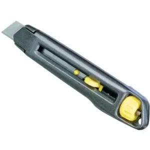Zlevněný Kovový nůž Interlock pro odlamovací čepele 18mm STANLEY 0-10-018