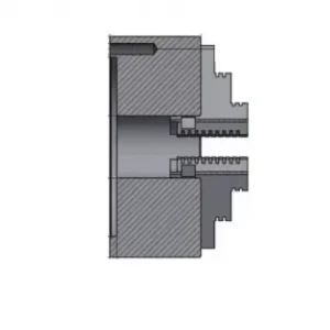 3-čelisťové sklíčidlo s centrickým upínáním průměr 160mm OPTIMUM 3442712 Expresní Doručení