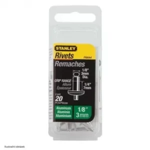 Horká Nabídka Hliníkové trhací nýty 4x12mm 15ks Stanley 1-PAA58T