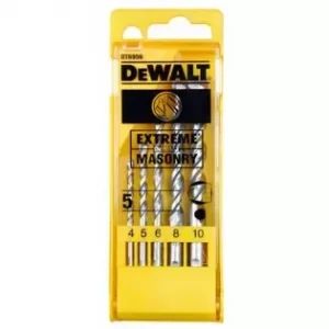 5-ti dílná sada vrtáků EXTREME do zdiva DeWALT DT6956 Akční Nabídka