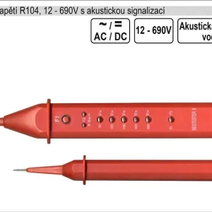 Zkoušečka napětíAC/DC 12-400V s testem vodivosti Ihned K Objednání