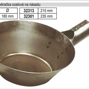 Zednická naběračka na násadu ocelová 215mm Nejlepší Volba
