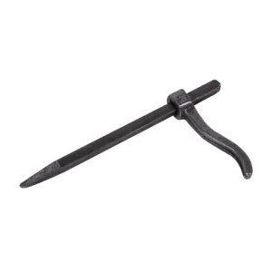 Zednická skoba | kovaná černá 140x10 mm Víkendová Akce