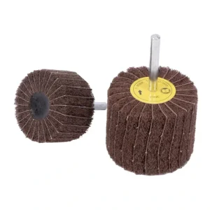 ABRASIVES Kotouč brusný vliesový lamelový na stopce | 40x20x6 mm, zr. 180, fine Novinka
