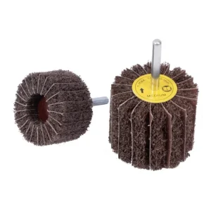 ABRASIVES Kotouč brusný vliesový lamelový na stopce | 60x50x6 mm, zr. 120, medium Jen Po Omezenou Doba