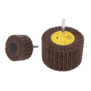 Akce ABRASIVES Kotouč brusný vliesový lamelový na stopce | 80x50x6 mm, zr. 240, very fine