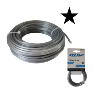 XTLINE Vyžínací struna hvězda | 1,3 mm / 15 m Odeslání Ihned